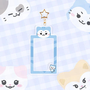 กรอบการ์ดอะคริลิคการ์ตูน KPOP <span class=keywords><strong>ITZY</strong></span> จี้ห้อยน่ารัก ที่ใส่บัตรประจำตัว ของสะสมสำหรับแฟนคลับ ของขวัญ - Product Image 3