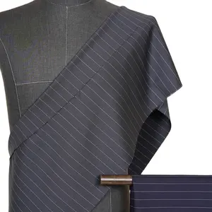 Hochwertiges Design in Italien 100 % Merinowolle Anzug Stoff Wurstwolle Stoff für maßgeschneiderten Anzug Stoff