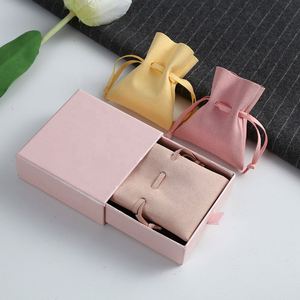 Muestras Gratis, Bolsas de Regalo Personalizables para Joyería, Bolsitas de Microfibra para Collares, Anillos, Pulseras, Pendientes, Gafas, Piedras Preciosas, Relojes - Product Image 5