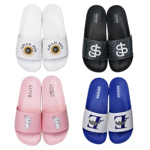Mens đệm không khí Slide cho nam giới chancla tùy chỉnh men's ngoài trời bãi biển Giày Flip-flops dép thiết kế logo trong nhà Dép - Product Image 4