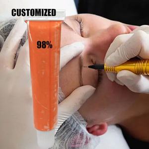 Derniers produits 2025 10g 30g 50g Crème de tatouage Fourniture de beauté Kit de plastification des sourcils Détatouage Pmu avec mon logo - Product Image 2