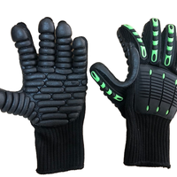 Gants anti-vibrations certifiés résistants aux chocs, vente en gros directe d'usine, gants de protection pour le travail