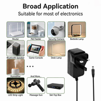 Adaptateur secteur universel à prise murale UK 30V 0.8A 24W 800mA, alimentation AC/DC 3V 5V 6V 9V 12V 15V 18V 24V 1A 2A 3A