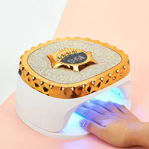 Mới chuyên nghiệp Nail đèn nhanh khô gel Polish sứ UV đèn kép nguồn ánh sáng LED Nail tăng cường thiết bị - Product Image 1