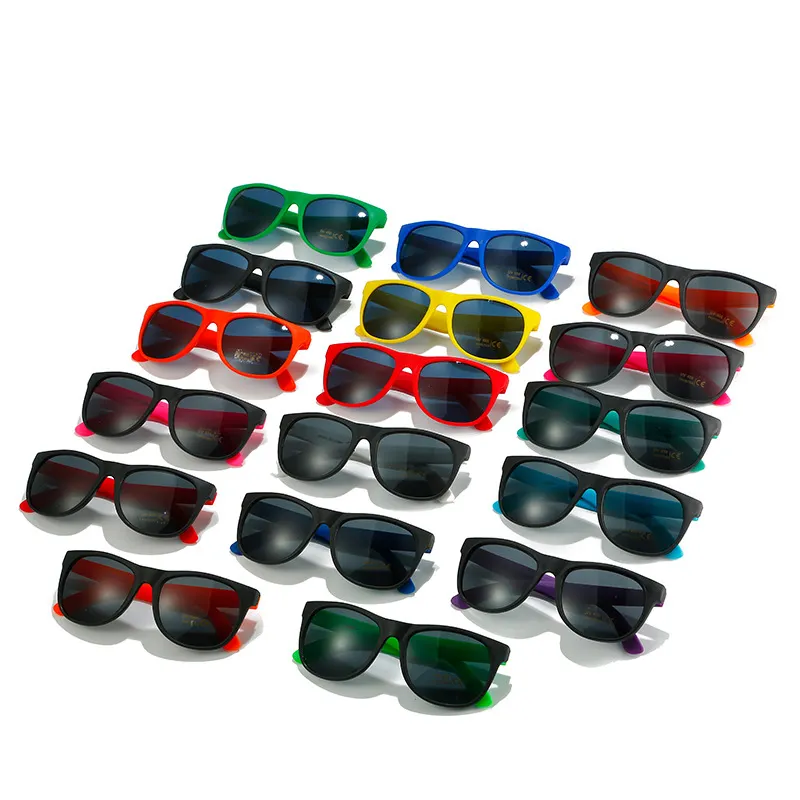 Wholesale Cheap Price Custom Logo Pp Material Gift Events Designer Sun Glasses Unisex Uv400 Sunglasses For Wedding 2024