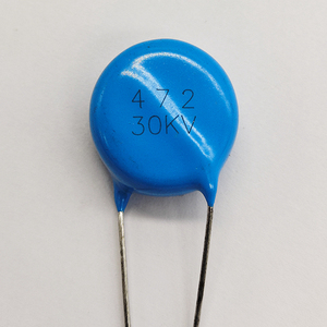Lorida manufacture price 30KV 472K 4700PF condensador blue In line dc 101k 1kv 15kv high voltage <strong>ceramic</strong> <strong>capacitor</strong> - Product Image 2