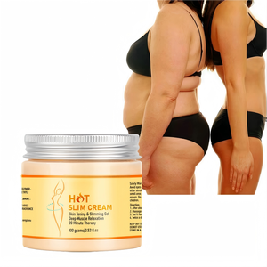 Crema Adelgazante Natural y Orgánica con Ingredientes Herbales Activos para Quemar Grasa Abdominal, Moldear el Cuerpo, Quemar Celulitis y Sudar - Product Image 1