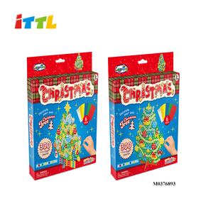 Coffret de papeterie ITTL pour Noël en promotion : jouets de dessin en plastique avec crayons, gommes et taille-crayons - Product Image 5