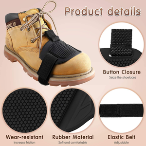 <span class=keywords><strong>Protège</strong></span>-chaussures <span class=keywords><strong>de</strong></span> moto pour le changement <span class=keywords><strong>de</strong></span> <span class=keywords><strong>vitesse</strong></span>, durable, léger, réglable, pour la conduite, accessoires <span class=keywords><strong>de</strong></span> moto - Product Image 5