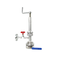 Katup Pengambilan Sampel Gas, Tahan Korosi, Pengambilan Sampel Gas Suhu Tinggi & Tekanan Tinggi, Pengambilan Sampel Tipe Bulb, Dengan Katup Pembersih, Pembersihan Nitrogen