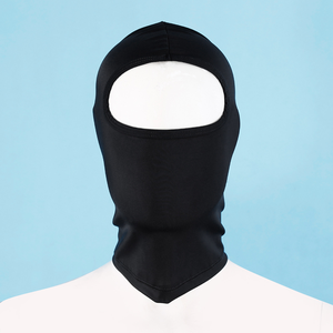 Masque <span class=keywords><strong>cagoule</strong></span> <span class=keywords><strong>sexy</strong></span> noir intégral en spandex élastique respirant pour Halloween, cosplay et déguisement - Product Image 3