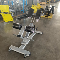 ATICOL Haute Qualité Ovale Tube force machine Équipement De Gymnastique Abs Dos Hyper Extension Banc D'exercice Chaise Romaine