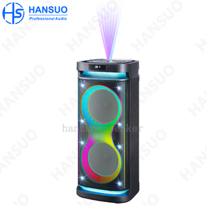 Fábrica HANSUO Marca de potencia de 100W Doble Woofer de 10 pulgadas y altavoz portátil de un solo Tweeter, Altavoz portátil de 2/<span class=keywords><strong>B</strong></span>/1/2/1/2" - Product Image 3