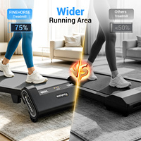 Tapis de marche inclinable automatique EU Warehouse 13% pour brûler les calories et perdre du poids