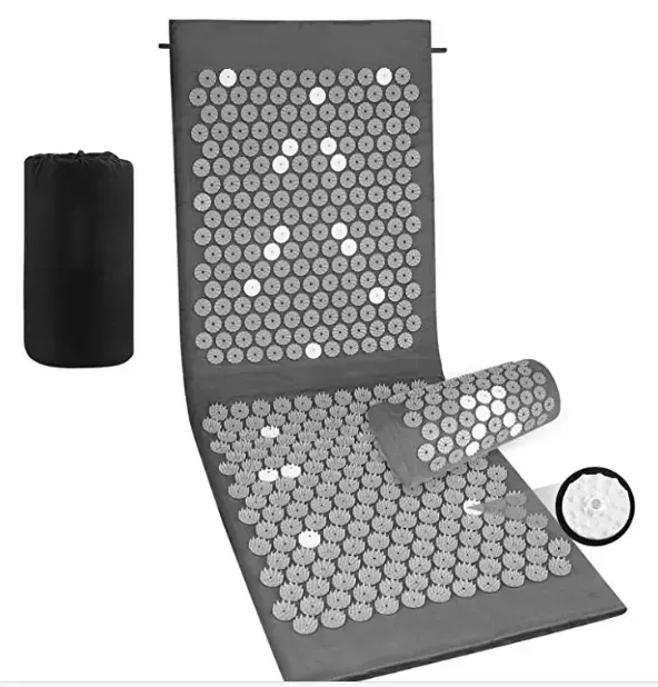 Có thể gập lại từ kéo dài châm cứu massage mat tùy chỉnh châm cứu Yoga Mat