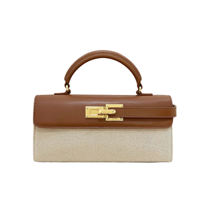 Bolso de Mano de Cuero Genuino JWPE Keyla, Bolso Cruzado Pequeño Cuadrado, <span class=keywords><strong>Mini</strong></span> Bolso de Mano de Nicho Melad - Product Image 1