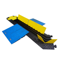 Rampes de protection de câble robustes Kit de rampe de fauteuil roulant sécurisé Rampe de tuyau à 3 canaux