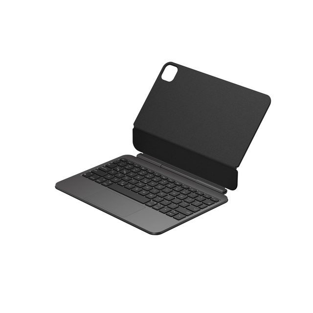 High Quality 11-Inch Wireless Magic Keyboard Touchpad RGB Backlit Type-C Interface Leather Case for iPad Pro M4 2025 Aluminum