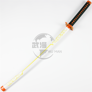 Espada de Anime Japonés de 40 Pulgadas, <span class=keywords><strong>Katana</strong></span> de Madera de Kochou <span class=keywords><strong>Shinobu</strong></span> para Cosplay, Juguete de Arma - Product Image 4