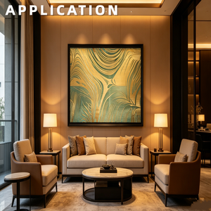 L'art en fil métallique est parfait pour les murs blancs et les couloirs, améliorant l'ambiance artistique et le sentiment de valeur dans tout l'espace. - Product Image 3