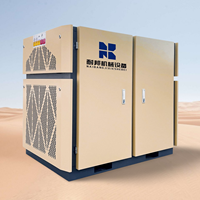 Compresseur d'air industriel silencieux à vis 20HP 15KW 380V 8 bars sans huile certifié CE refroidi par air à entraînement direct haute performance