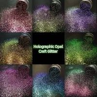TIMESRUI Décoration de Noël pour la maison, paillettes fines en forme d'hexagone, 8 couleurs, emballées en boîte, fournitures pour fêtes