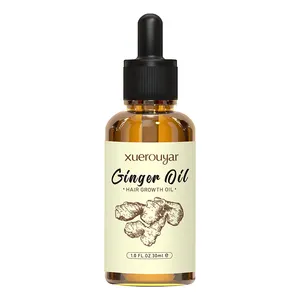 Natural Organic Hair Oil Ginger Growth Essential Oils Nourishing Care Loss Treatment Scalp Serum Nourish And Hair Growth Oil