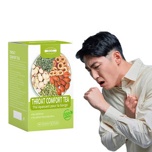 オーガニック天然フレーバー生デトックス肺臓肝臓健康ハーブ喉の痛み喫煙者咳茶ティーバッグボックス - Product Image 1