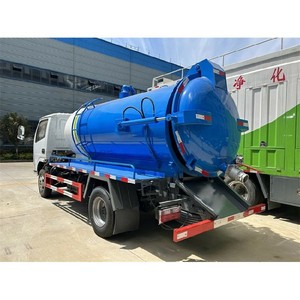 รถบรรทุกดูดสิ่งปฏิกูลแบบสุญญากาศขนาดเล็ก 5000 ลิตร รุ่น CLW 4X2 ราคาโรงงาน รถบรรทุกถังบำบัดน้ำเสียสำหรับขาย - Product Image 3