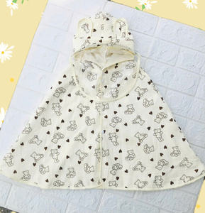 Manta con Capucha para Bebé con Patrón Floral Tejido, Muselina Transpirable, Absorbente, Suave, de Algodón, Plegable Manualmente, Gran Venta - Product Image 6