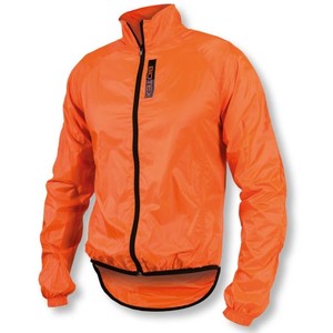 Chaqueta Cortavientos Biotex X-Light Naranja Fluorescente Talla L Ropa de Ciclismo - Product Image 1