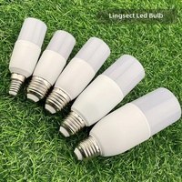Ampoule LED Colonne Super Lumineuse pour Usage Résidentiel, Culot E27, Plastique et Aluminium, 450 Lumens, Température de Couleur 6500K, Économe en Énergie, IRC 80-90, 110