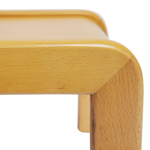Silla Montessori de Acabado Natural, Asiento de Madera para Niños, para Guardería, Material de Contrachapado de Haya, Muebles Infantiles - Product Image 5