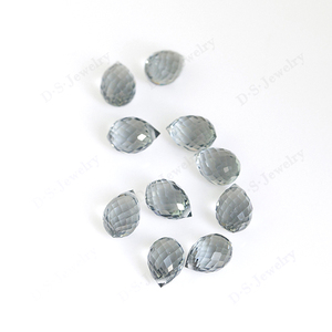 <strong>Online</strong> Jewellery Shop Best <strong>Selling</strong> Jewelry Faceted Briolette Grey <strong>Gemstone</strong>