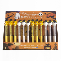 Bolígrafo de Lujo O&Q Estilo Halloween con Tinta Azul, Ancho de Escritura de 0.7mm, Plástico, Impresión de Logotipo Personalizado, Novedad