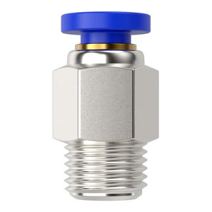 ข้อต่อลมแบบเร็ว DDE Dade Pneumatics ทำจากสแตนเลส 304 เกลียวนอก 0.1-1MPA สำหรับสายลม - Product Image 1
