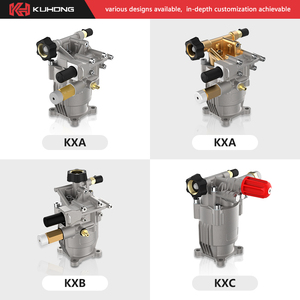 Pompa Mesin Cuci Tekanan Tinggi Kuhong KXB 3000 PSI, 2.4 GPM, Poros 3/4 inci 200bar, Pompa Air Pengganti Mesin Cuci Mobil, Pompa Plunger Triplex - Product Image 5