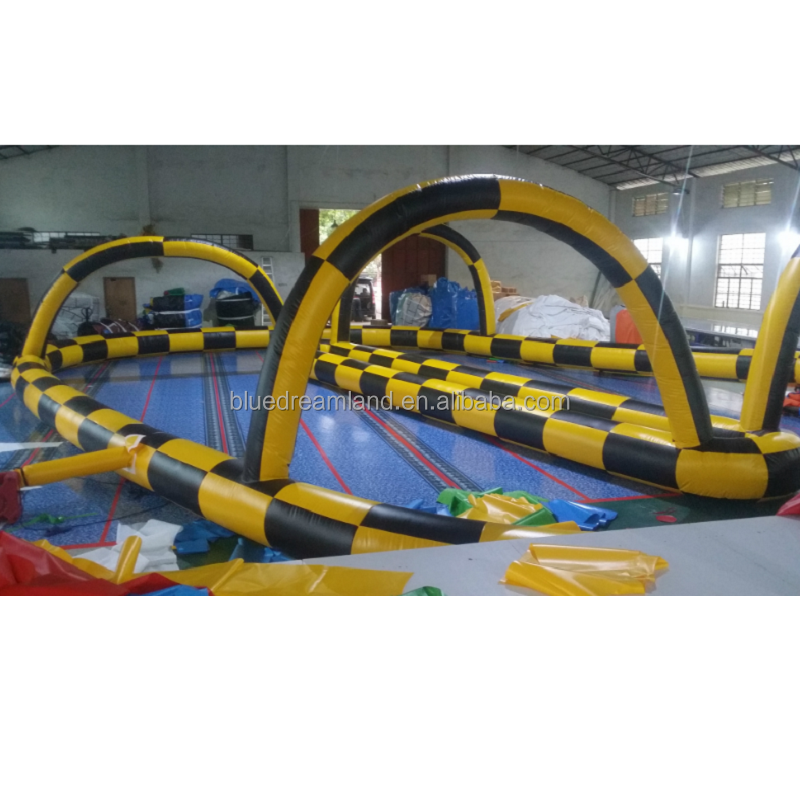 Inflatable Team Games Fuel Imagination with Exciting shanghai race track for Young Adventurers