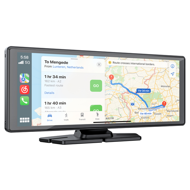 10.26" Car MP5 Player  Intelligent Vehicle System BT FM USB Smart Car Display Screen Multimedia Carplay GPS DVR Recorder