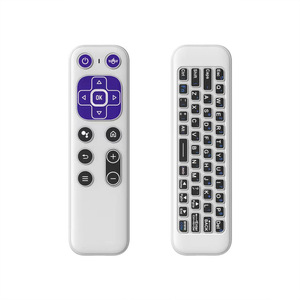 Souris aérienne sans fil T6 avec clavier QWERTY, télécommande universelle 2,4 GHz pour Smart TV et lecteur multimédia - Product Image 1