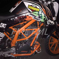 واقي محرك الدراجة النارية, ملحقات الدراجة النارية قضيب واقي محرك الدراجة النارية لـ KTM DUKE390 DUKE 390 2018-2019