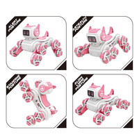 2025 plus récent Smart Robot chiens éducatifs jouets interactifs mécaniques Usb Rechargeable Rc Robot chien cascadeur voiture jouet