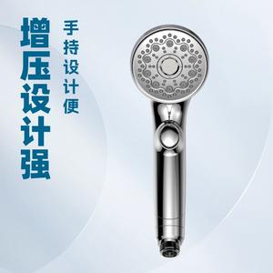 Cabezal de Ducha Purificador de Agua con Microburbujas, Redondo, Ajustable, 6 Funciones, Spray de Masaje, Burbujas de Belleza, Lluvia, Portátil - Product Image 4