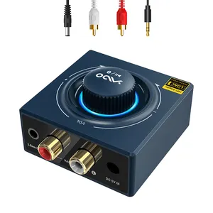 LDAC Aptx BT 5.2 ricevitore YMOO B06T3 + adattatore Audio Wireless per Home Stereo 30ms a bassa latenza RCA Jack da 3.5mm Aux per altoparlante