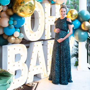 Letra de marca personalizada de 4 pies con luz Led, números de letras gigantes, Letra de marquesina de boda, Letra de marquesina de decoración de fiesta - Product Image 2