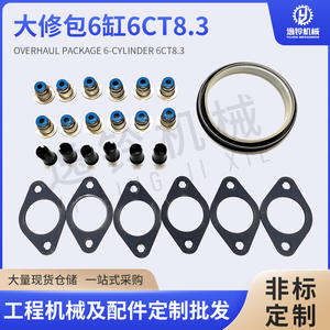 Kit de révision de joint de culasse Cummins 6CT8.3 en acier inoxydable, neuf, pour réparation de moteur, remplacement - Product Image 4