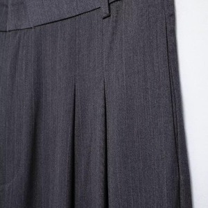 Nuovo abbigliamento da <span class=keywords><strong>donna</strong></span> 2024 <span class=keywords><strong>pantaloni</strong></span> pieghettati <span class=keywords><strong>gessati</strong></span> di nuova moda <span class=keywords><strong>pantaloni</strong></span> Casual da <span class=keywords><strong>donna</strong></span> con cerniera a vita alta retrò - Product Image 5