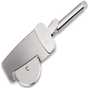 Cortador de pan multifunción de acero inoxidable 3 en 1, cortador de pastel, cáscara de pastel, rueda de <span class=keywords><strong>Pizza</strong></span>, pala, cuchillo, servidor de pasteles con Clip de cocina - Product Image 1