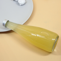 Bouteille de boisson en verre soda 330ml, bouteille en verre d'eau minérale Evian