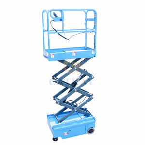 3 м, 3,9 м, Гидравлический Электрический подъемник для очистки/ремонта, самоходный ножничный подъемник по заводской цене - Product Image 4